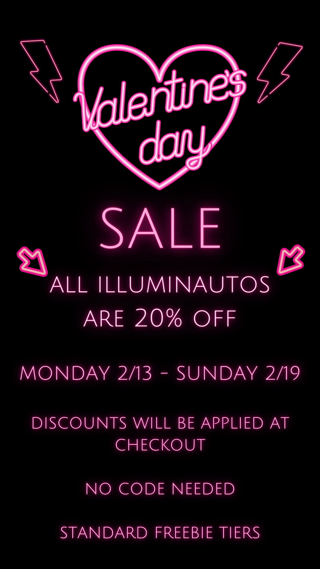 Black Minimalist Valentine's Day Sale (Instagram Hikayesi).png