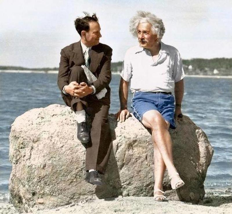 einstein at the beach.jpg