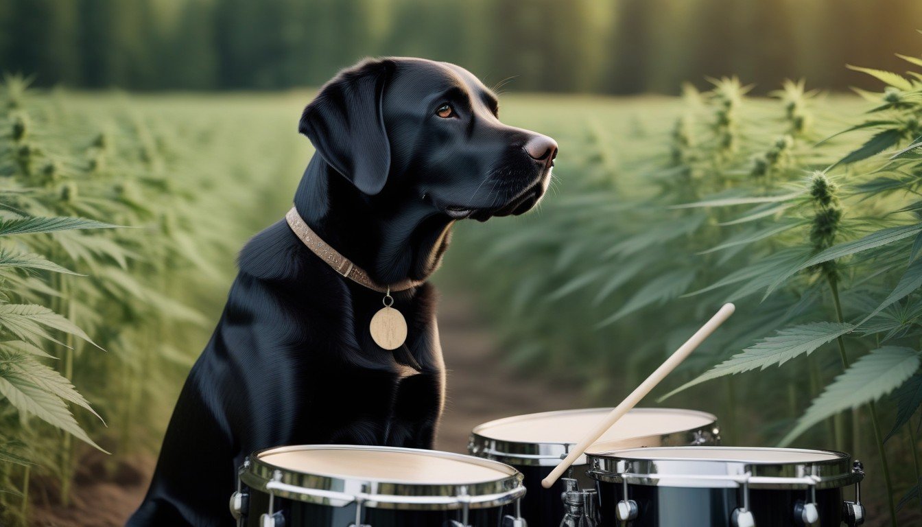 female-black-labrador-playing-the-drums-in-field-o (2).jpg