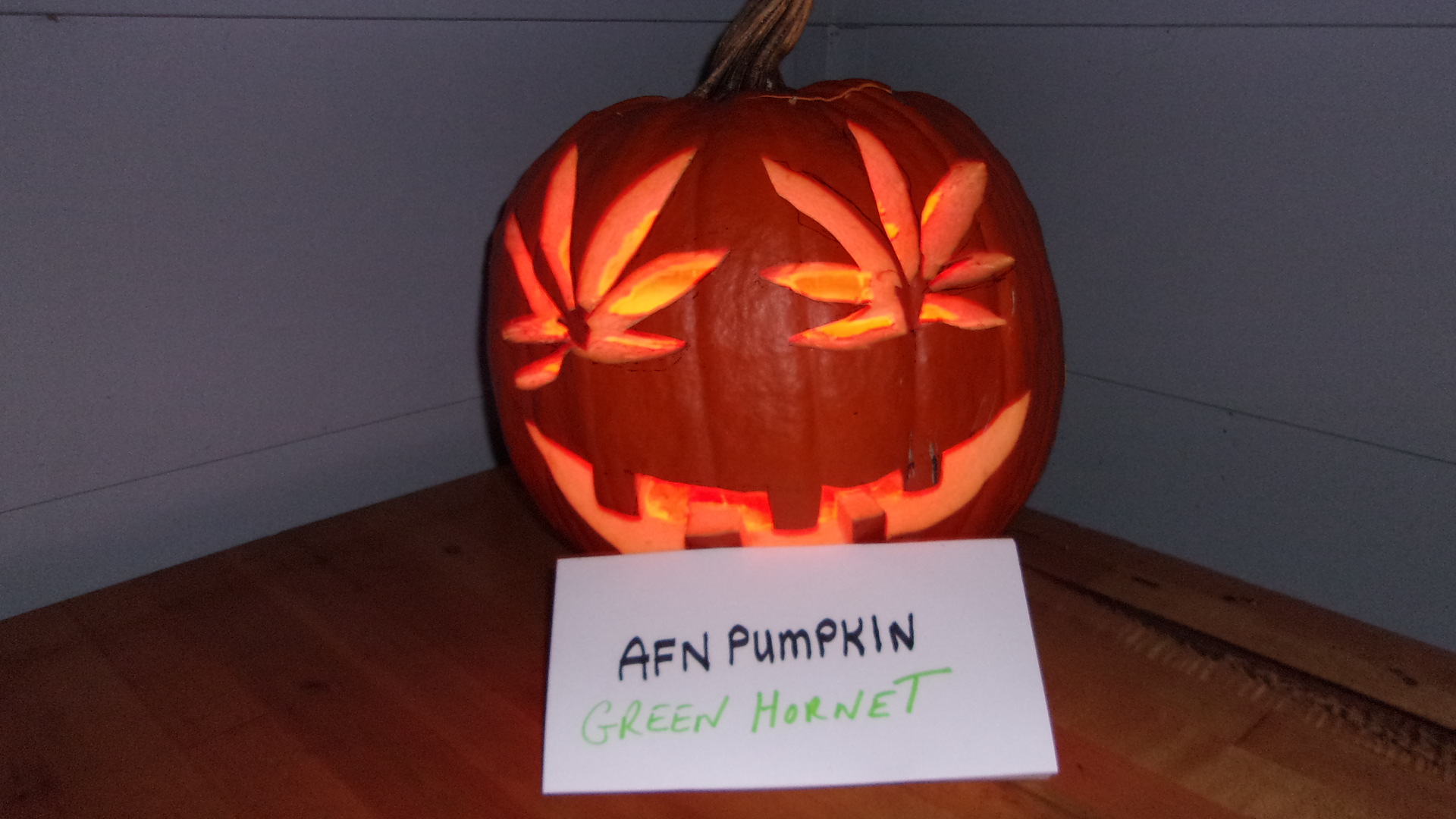 Pumpkin AFN Green Hornet flash.JPG