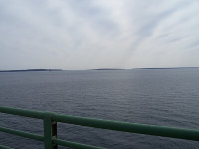 Mackinaw island from bridge.JPG