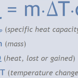 Specific Heat formula