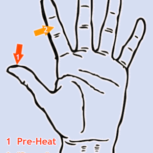 Left-Hand Fingers - Thumb & Medial Index Phalanx