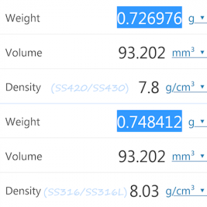 Final Disc Mass vs Metallic Alloy