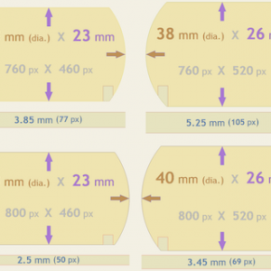 Slim (1.5 in.) & Large (1.75 in.) Alu Rods as Full-Metal VG Tops