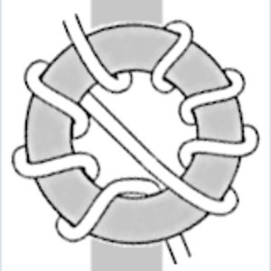 RF-Choking Ballun combined to 2nd Magnetic Circuit splitting through 2 Half-Toroïd paths