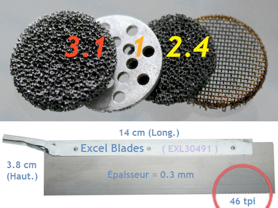 2018 Hybrid Core Cfg. and Excel 46 tpi Blades (EXL30491)