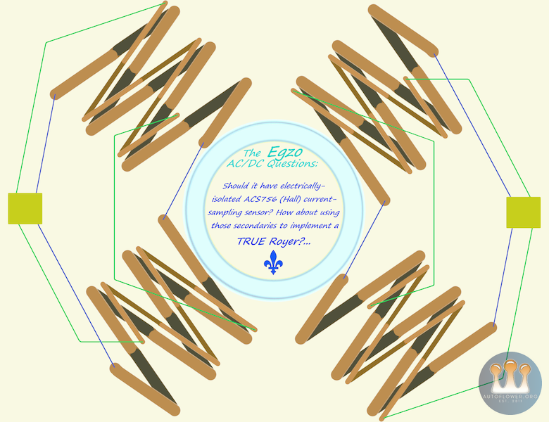 Egzoset's 4-Wires-per-U-Core WorkCoil System (Double-Sided PCBoard Routing)