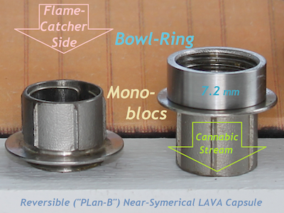 Egzoset's "Plan-B" Reversible Near-Symetrical LAVA Capsule