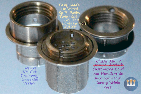 Egzoset's Universal Split-Paths On-Top Core-PinHole Systems