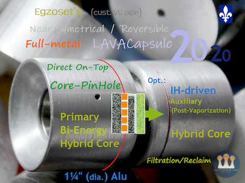 Full-Metal Reversible LAVACapsule 2020 - Proposal by Egzoset