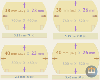 Slim (1.5 in.) & Large (1.75 in.) Alu Rods as Full-Metal VG Tops