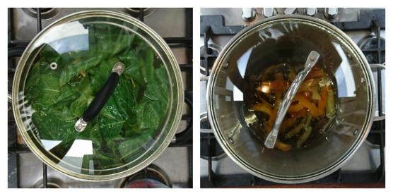 Walnut leaf wine infusing