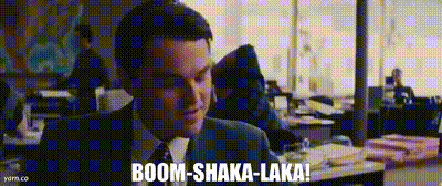 YARN | Boom-shaka-laka! | The Wolf of Wall Street (2013) | Video clips by  quotes | 13cefa8e | 紗