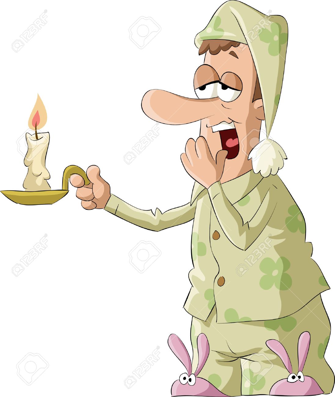 8176515-Man-in-pajamas-and-a-candle-Stock-Vector-yawn.jpg