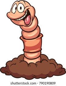 cartoon-earth-worm-coming-out-260nw-790190809.jpg